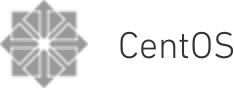 Grey CentOS logo